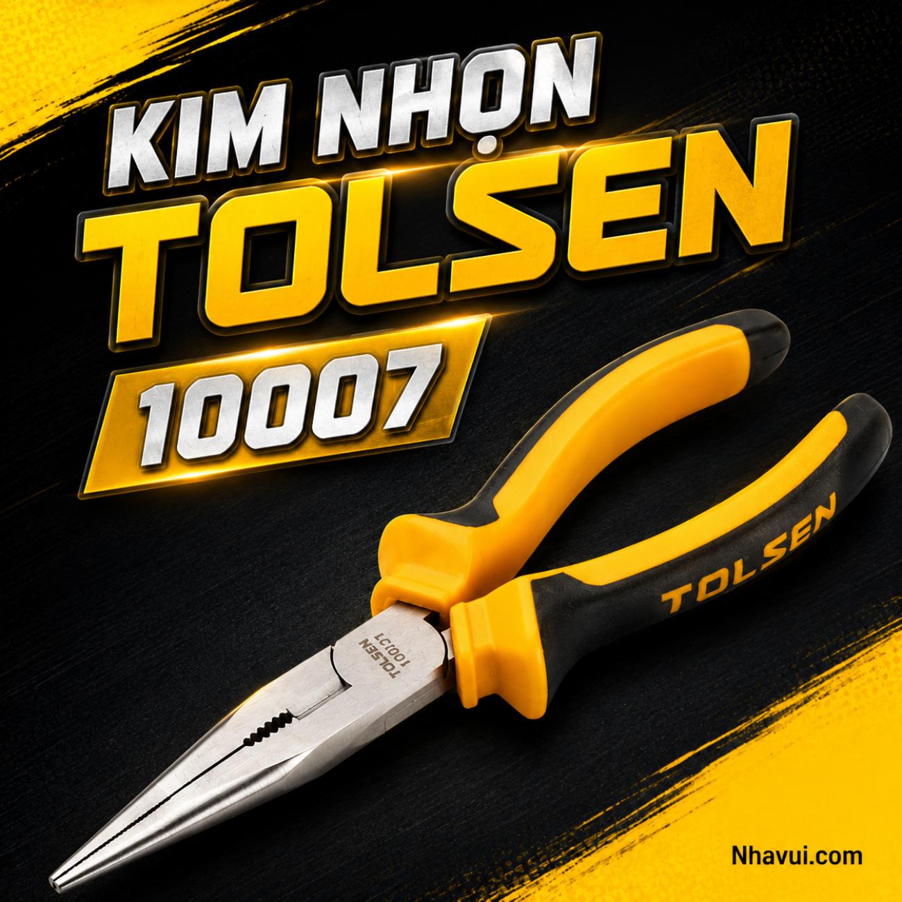 Kìm nhọn Tolsen 10007 kích thước 200mm