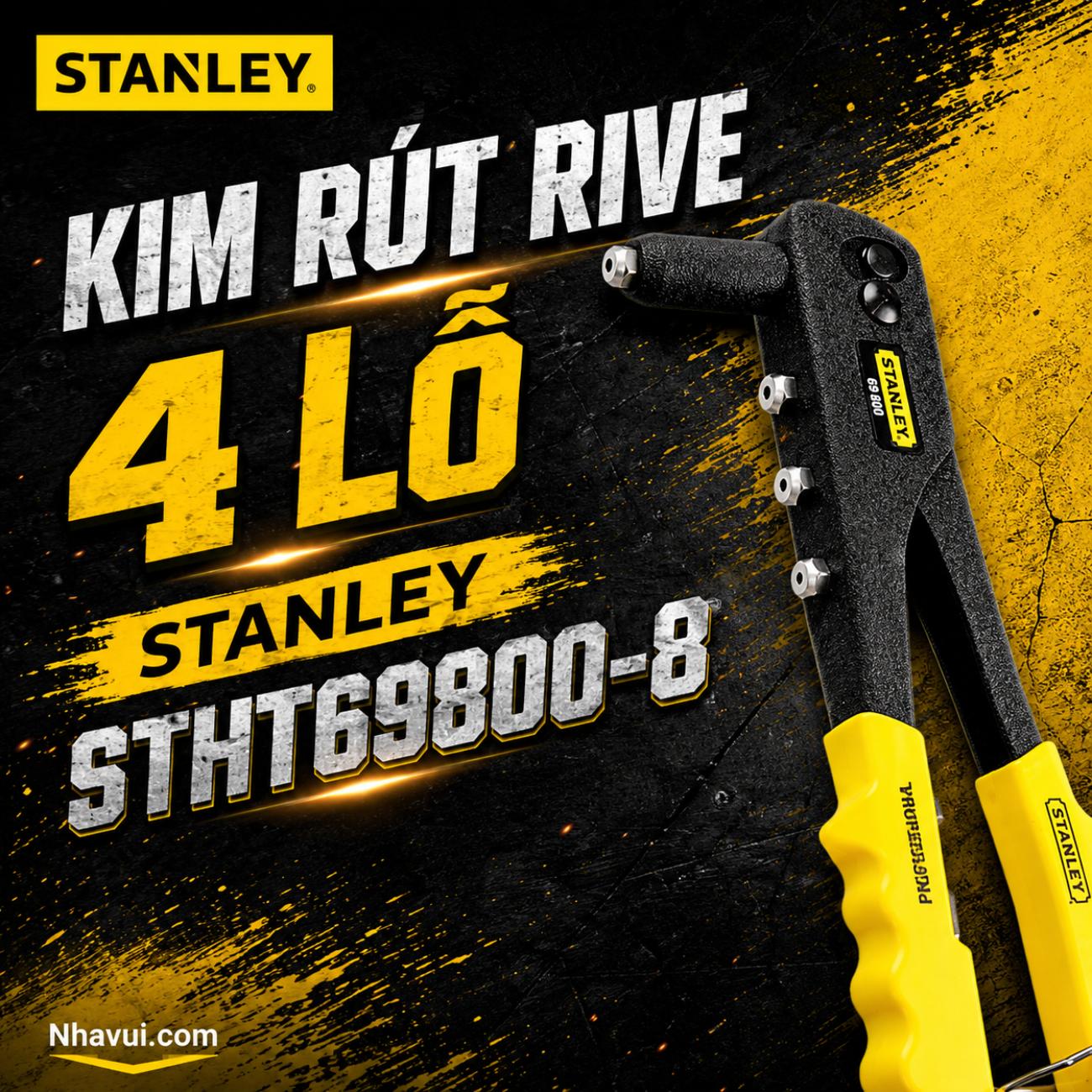 Kìm rút rive 4 lỗ Stanley STHT69800-8