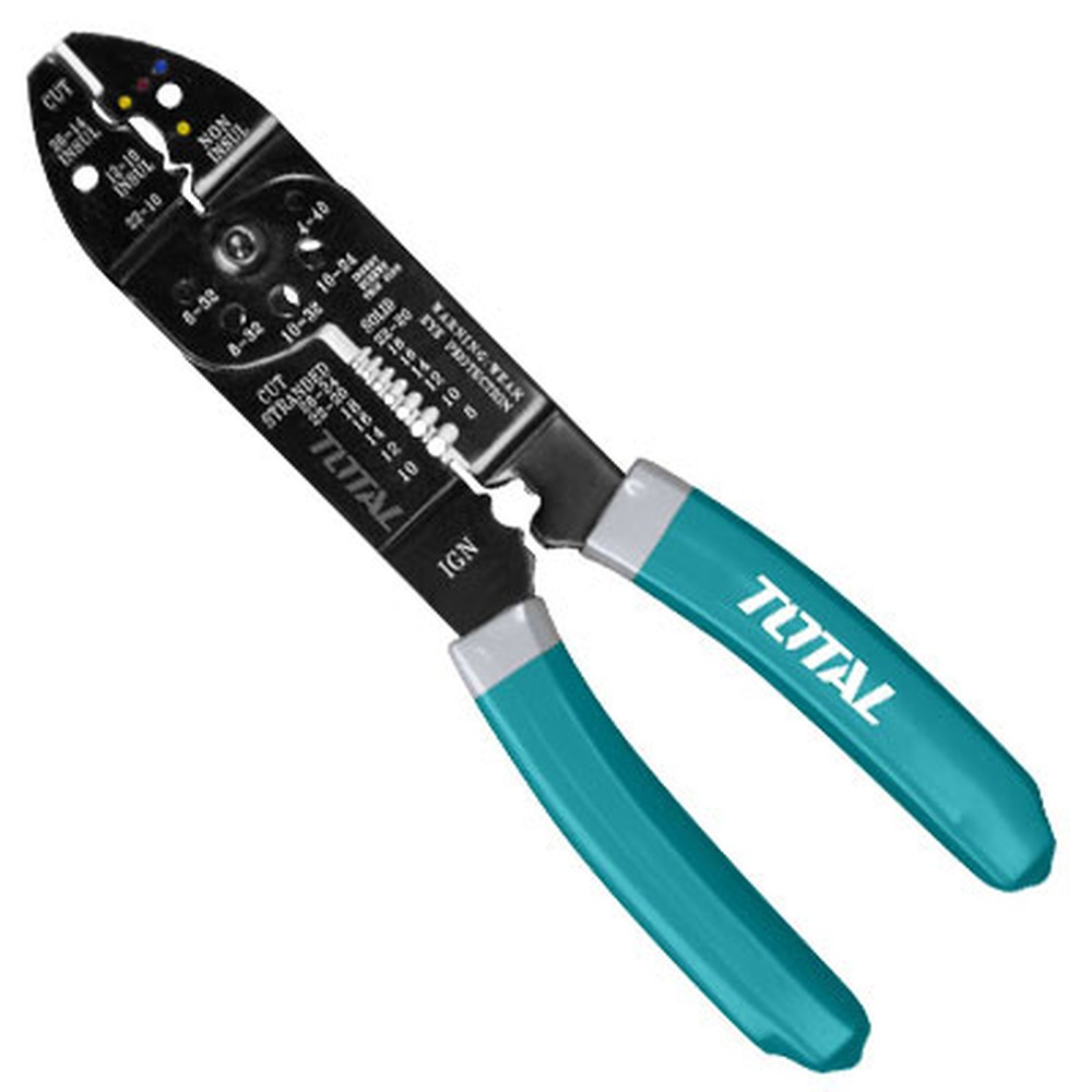 Kìm tuốt dây điện đa năng 8.5 inch Total THT15851