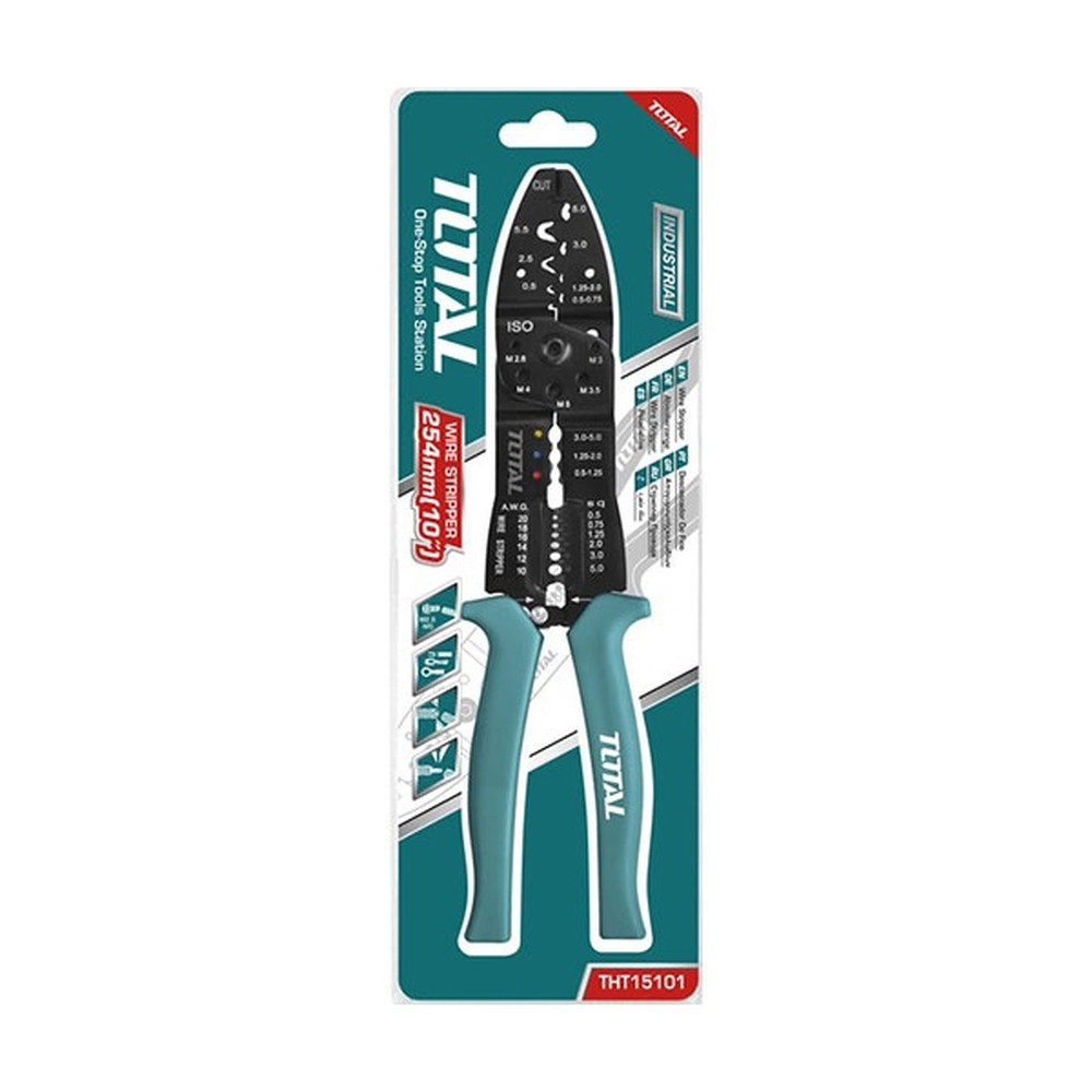 Kìm tuốt dây điện Total THT15101 10 inch (254 mm)