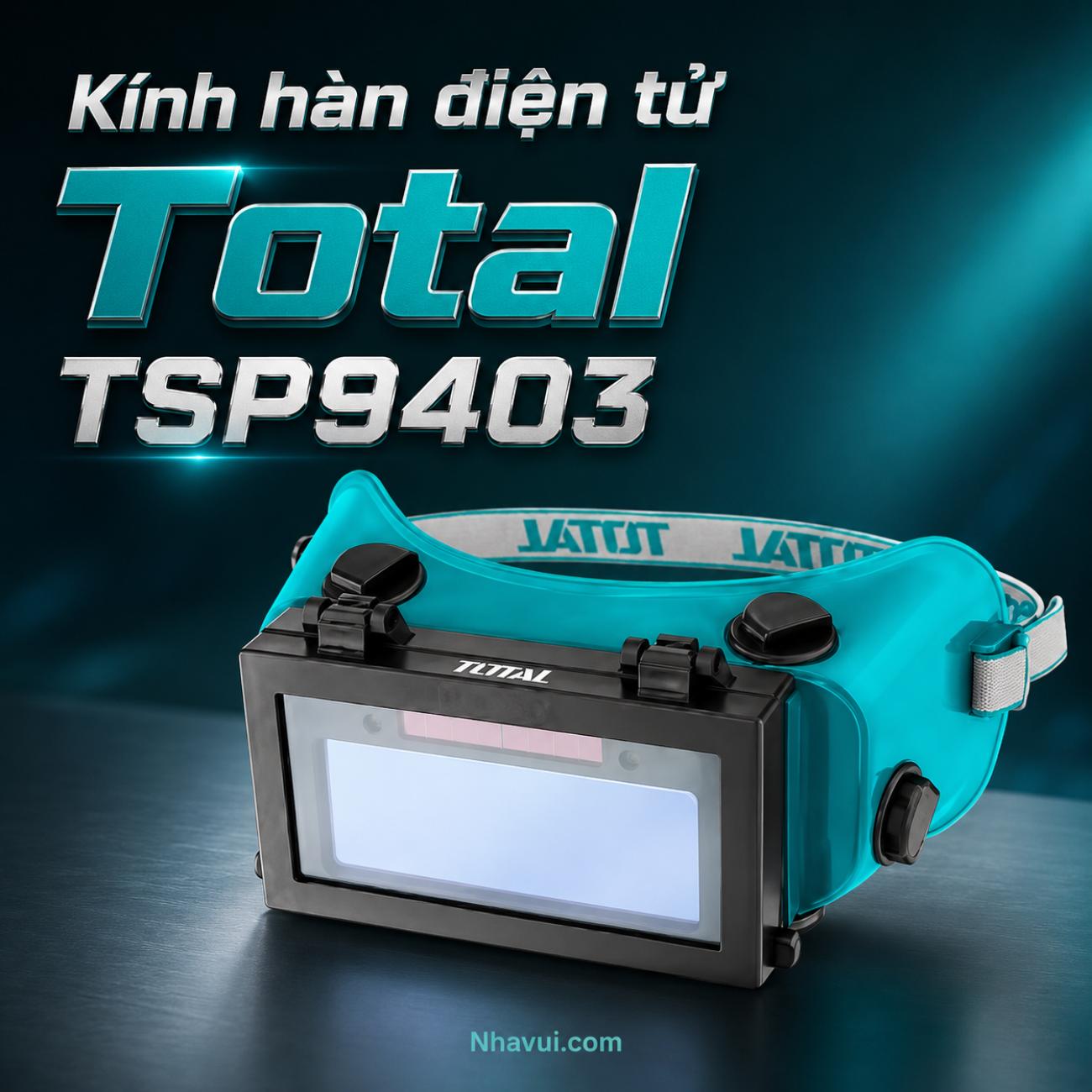 Kính hàn điện tử Total TSP9403