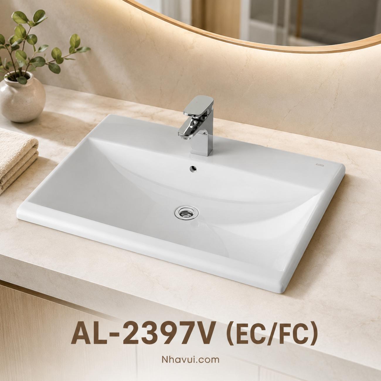 Lavabo INAX AL-2397V / L-2397V EC/FC