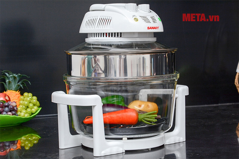 Lò nướng thủy tinh Sanaky VH 158T 15 lít