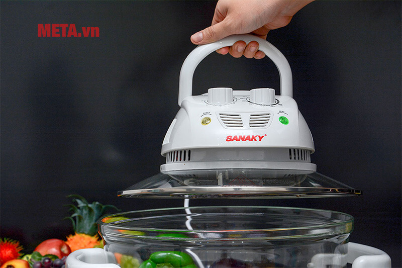 Lò nướng thủy tinh Sanaky VH 158T 15 lít