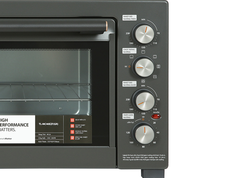 Lò nướng Toshiba TL-MC40EZF(GR) 40 lít