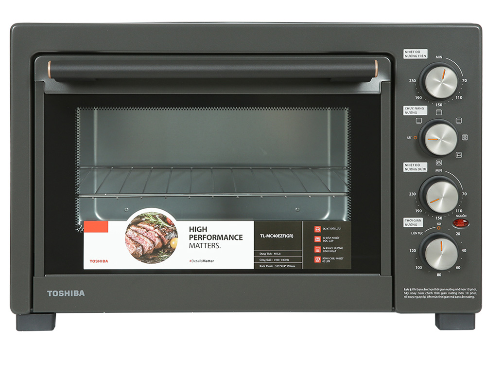Lò nướng Toshiba TL-MC40EZF(GR) 40 lít