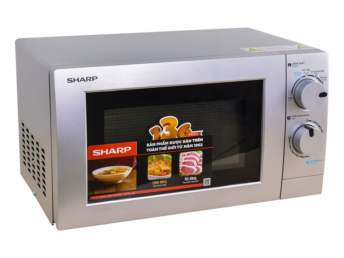 Lò vi sóng Sharp R-207VN-SL 20 lít