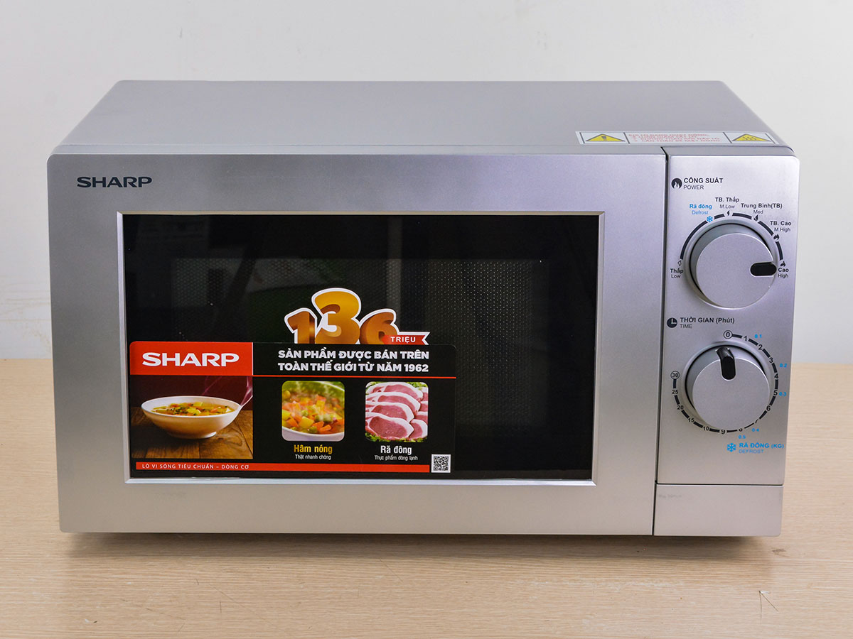Lò vi sóng Sharp R-207VN-SL 20 lít