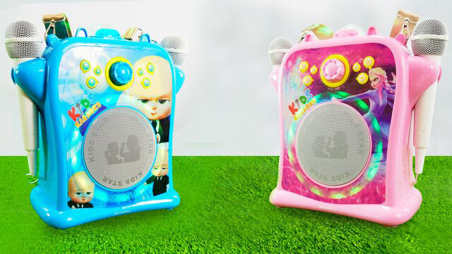 Loa karaoke trẻ em SoundMax Kids kèm 2 micro