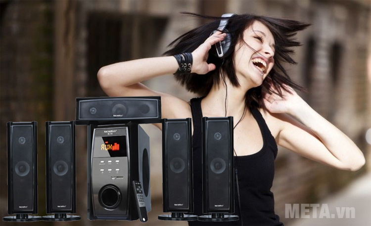 Loa SoundMax B70 5.1 Bluetooth 100W