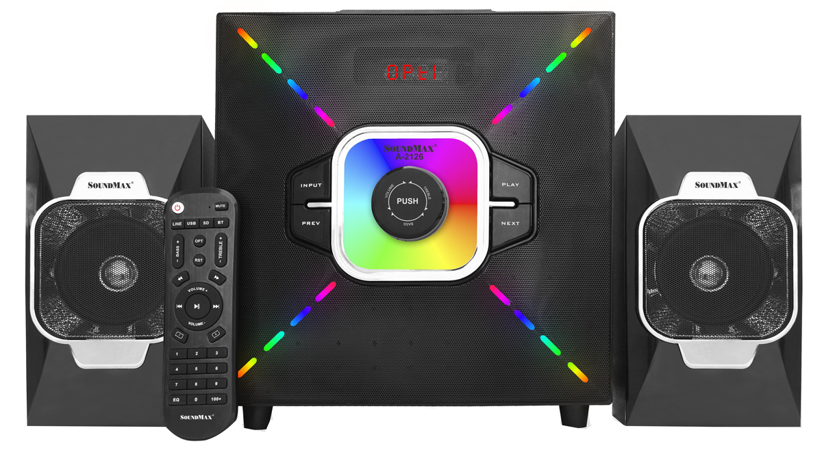 Loa vi tính SoundMax A2126 2.1 Bluetooth