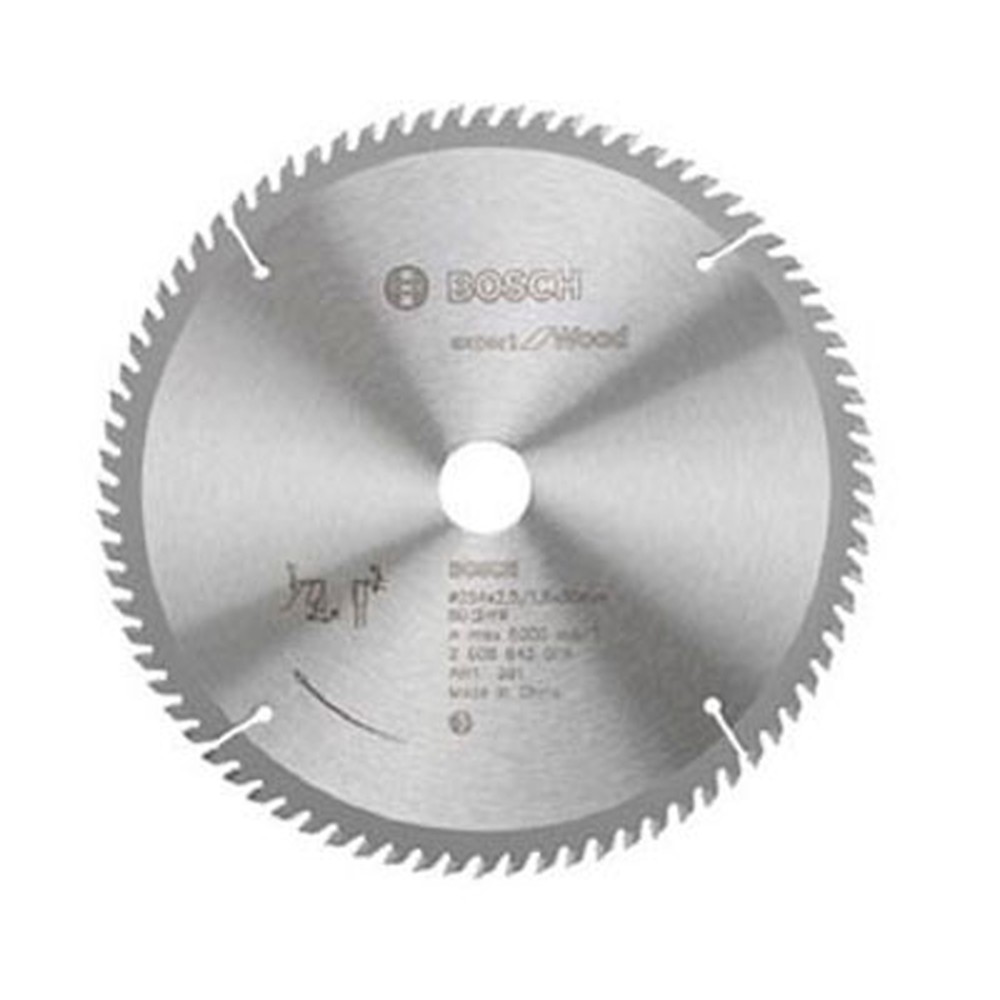 Lưỡi cưa gỗ Bosch 2608643003 254 mm 80 răng