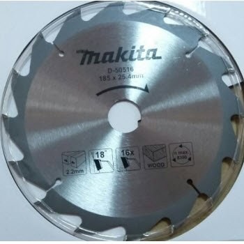 Lưỡi cưa gỗ Makita D-50516 180 mm 16 răng