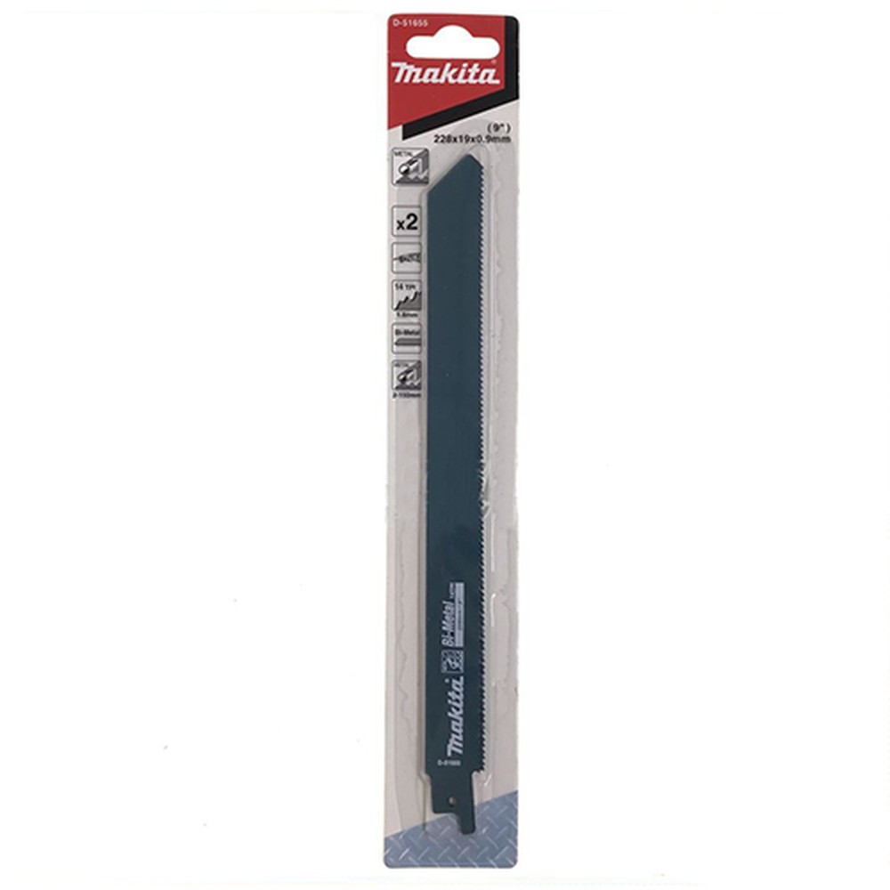 Lưỡi cưa kiếm cắt kim loại Makita D-51655 228 mm 14 TPI