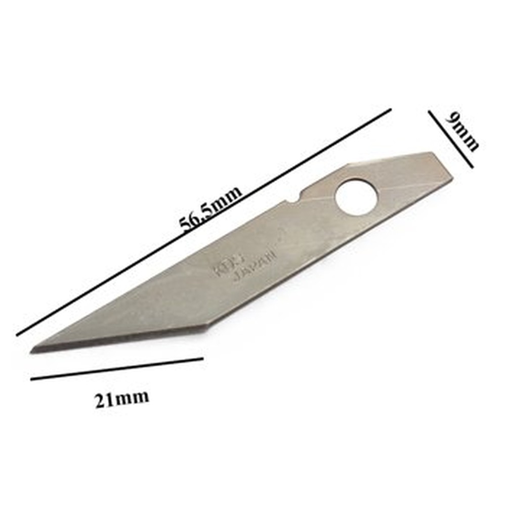Lưỡi dao cắt Formica KDS PB-10AF mũi thẳng (hộp 10 lưỡi)