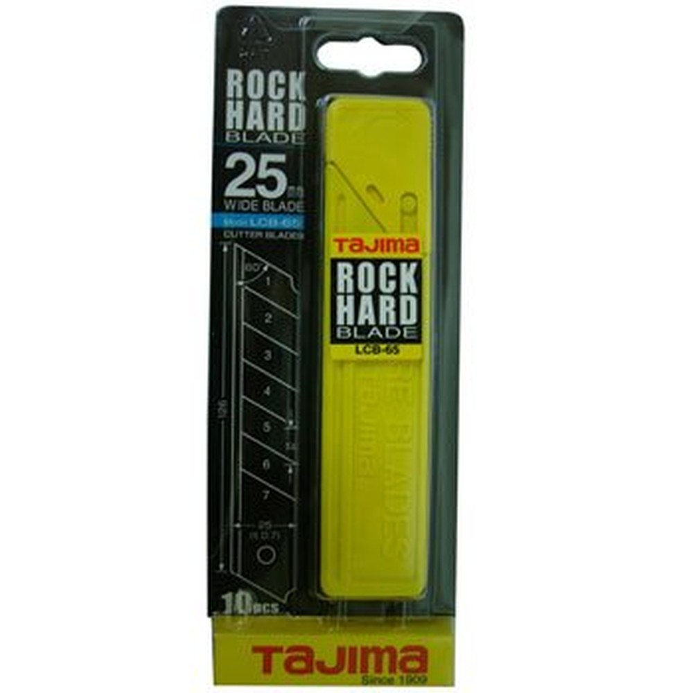 Lưỡi dao rọc giấy 25 mm Tajima LCB-65 hộp 10 lưỡi