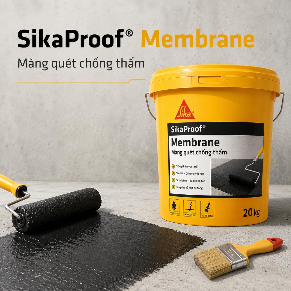 Màng quét chống thấm Sika SikaProof® Membrane gốc bitum