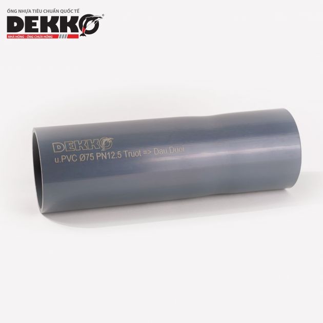 Măng sông trượt uPVC Dekko hệ mét