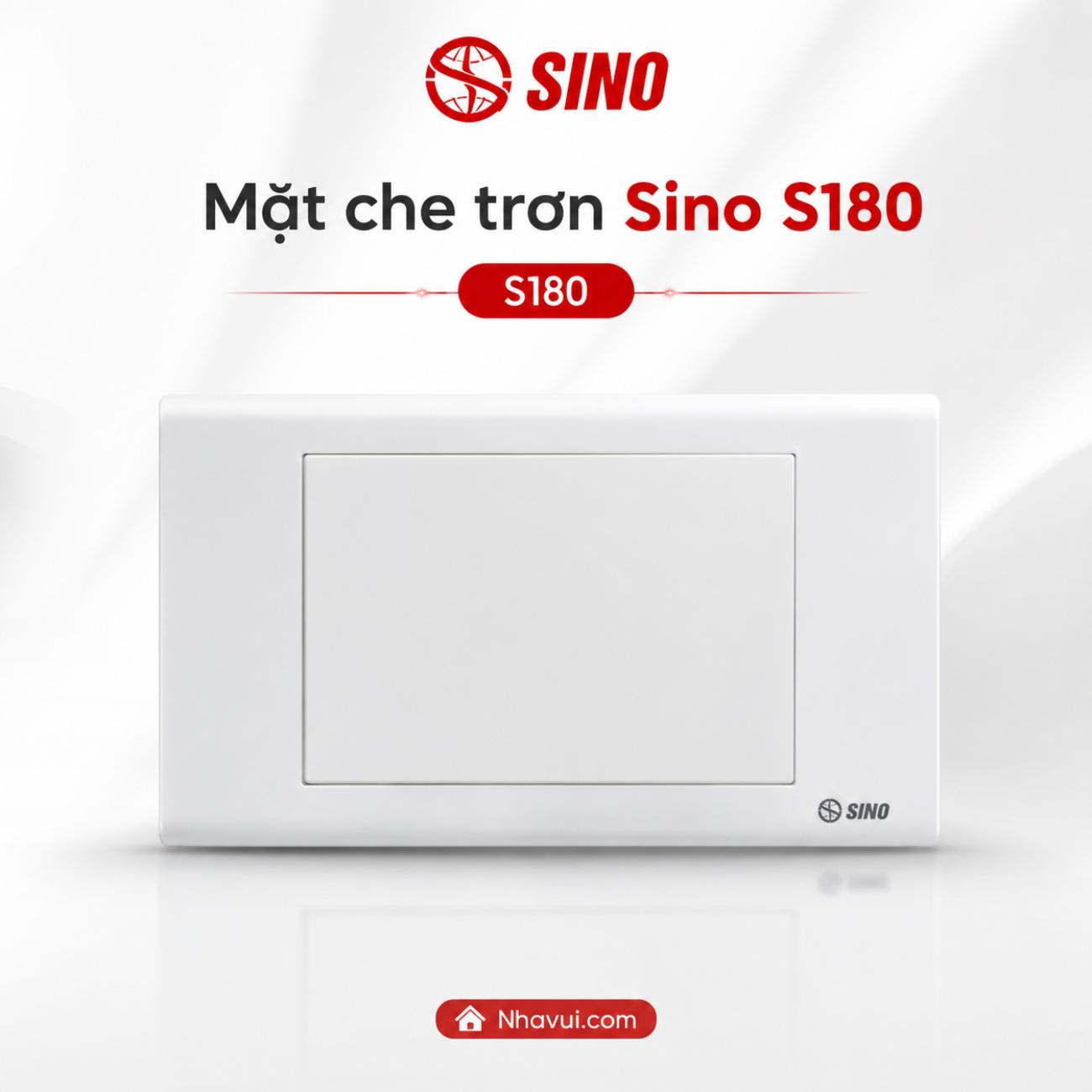 Mặt che trơn Sino S180 Series S18