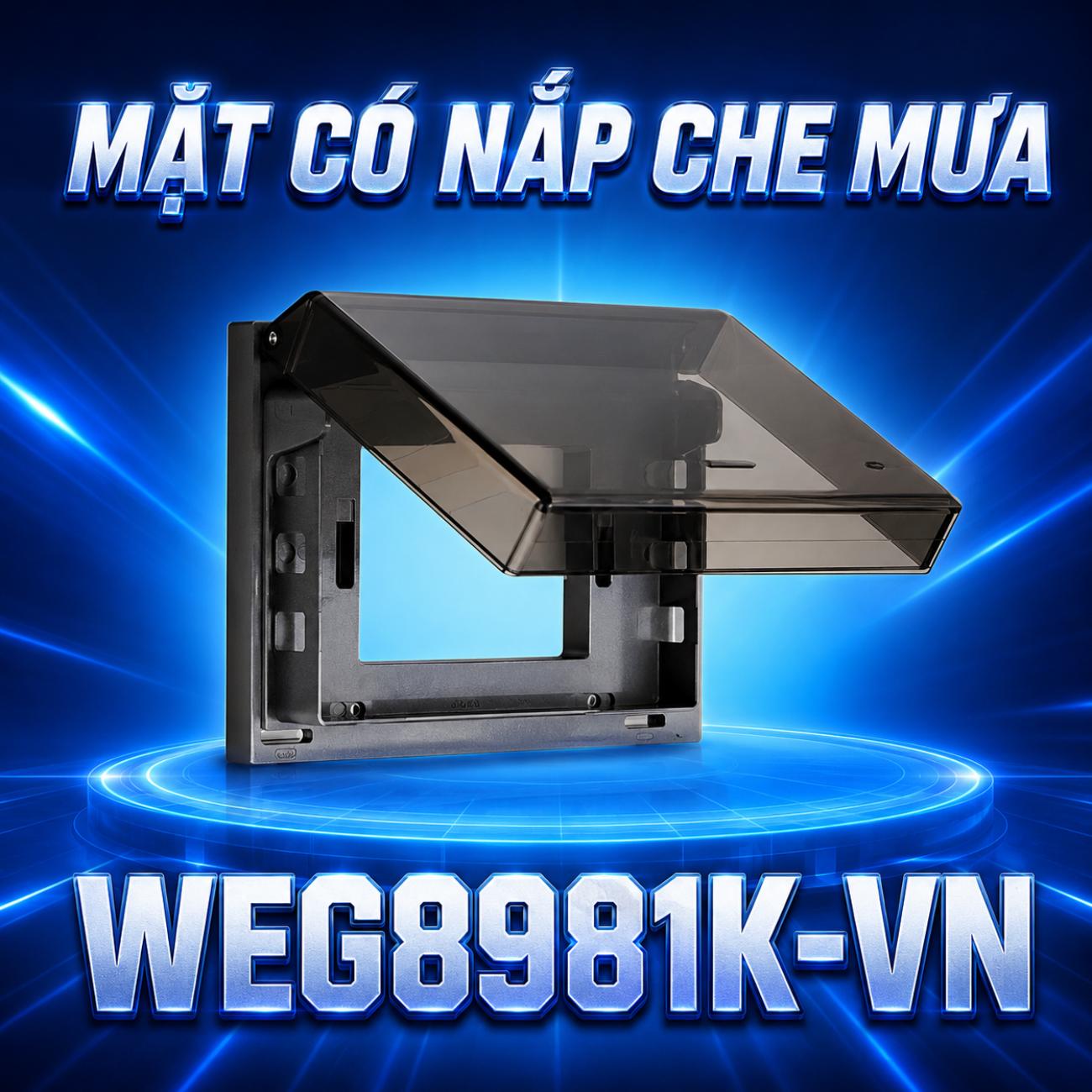 Mặt có nắp che mưa Panasonic WEG8981K-VN