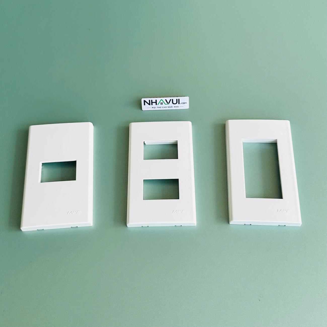 Mặt công tắc ổ cắm MPE A601 / A602 / A603