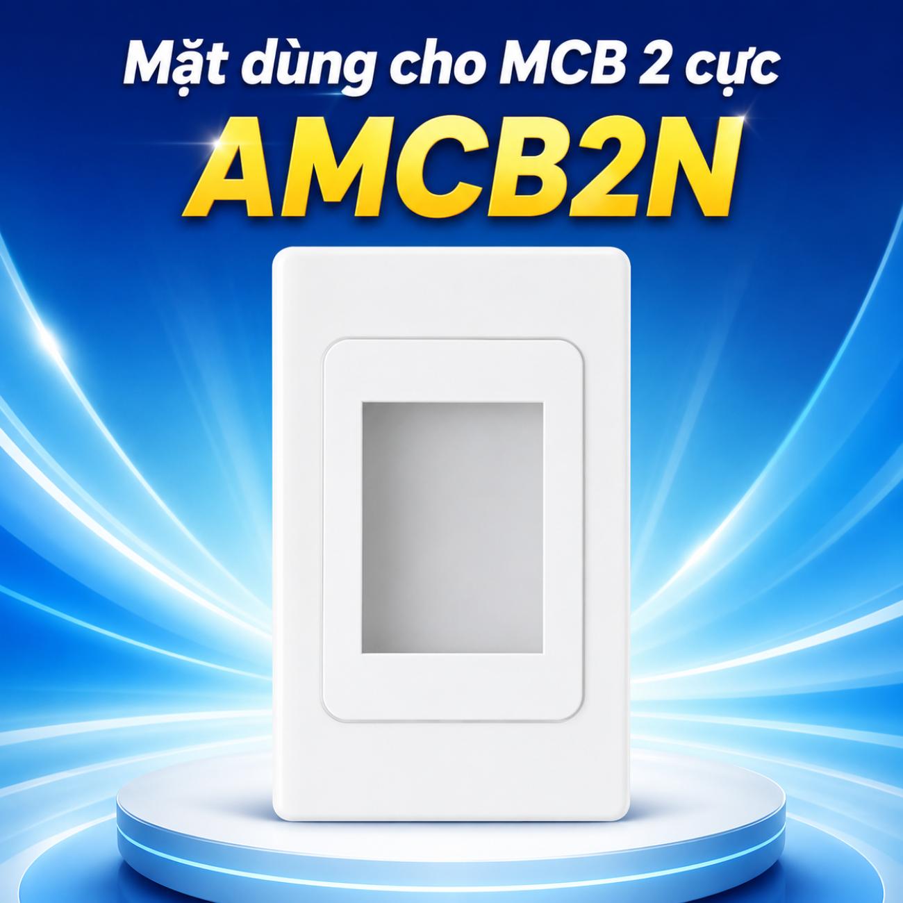 Mặt dùng cho MCB MPE A20 Plus AMCB1N/AMCB2N