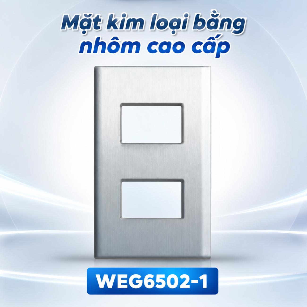Mặt kim loại bằng nhôm cao cấp Panasonic WEG6502-1