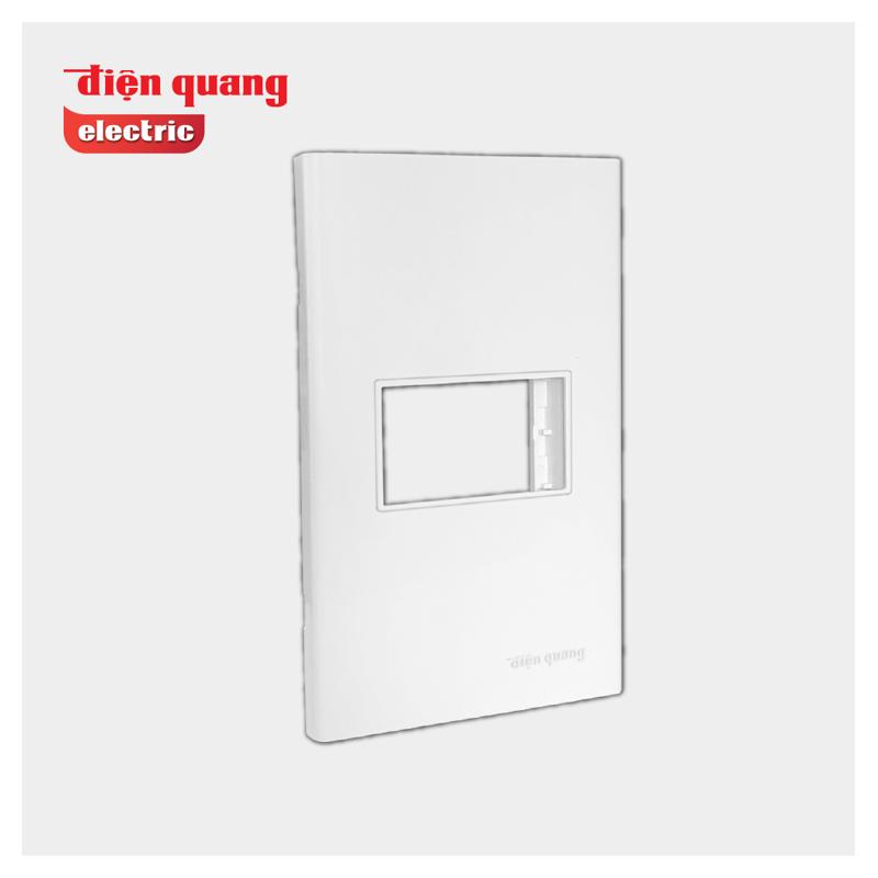 Mặt nạ âm tường DQHome ĐQ IW1 1/2/3 module và không module (trắng)