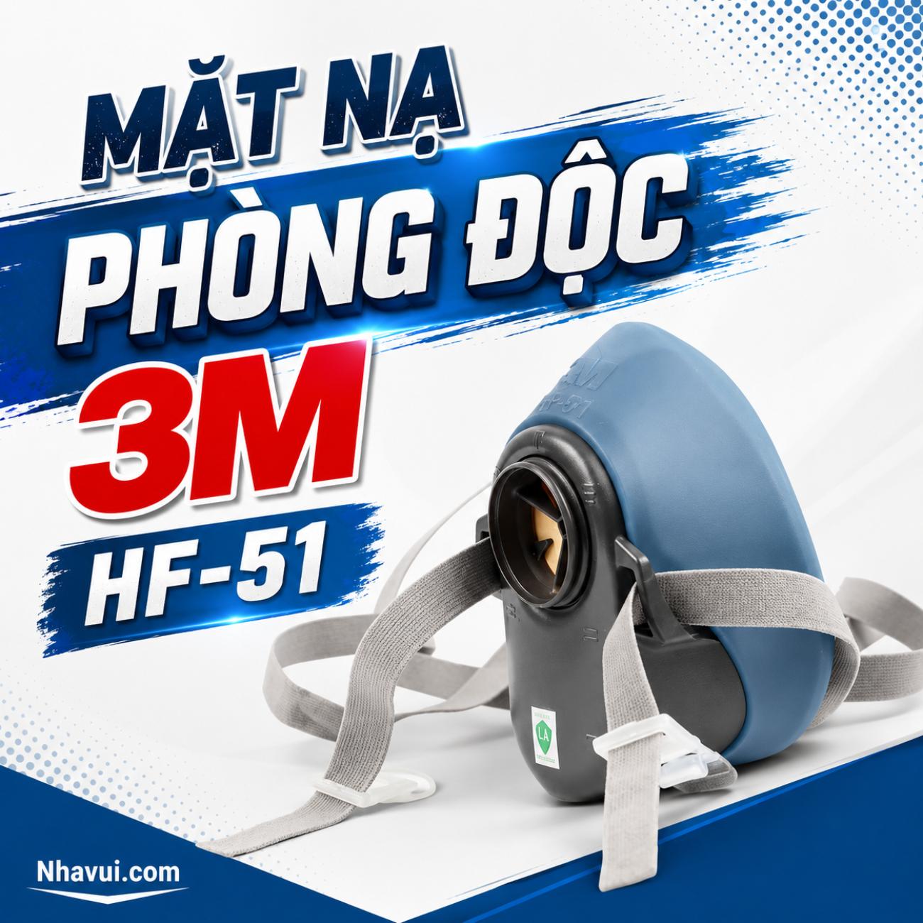 Mặt nạ phòng độc 3M HF-51