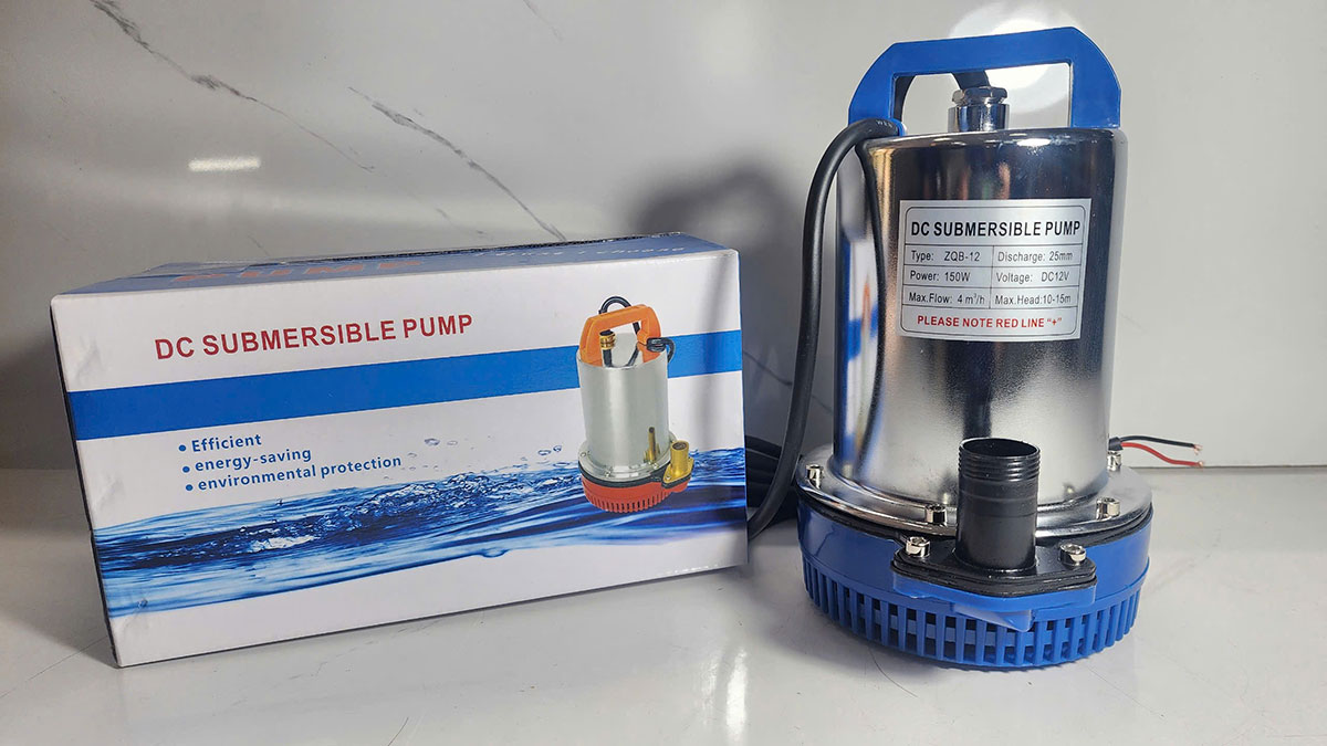 Máy bơm chìm ắc quy Happy HCS180DC12 12V