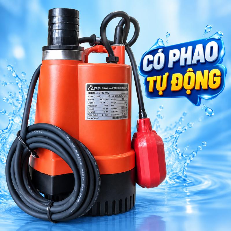 Máy bơm chìm APP BPS-400 / BPS-400A công suất 400W