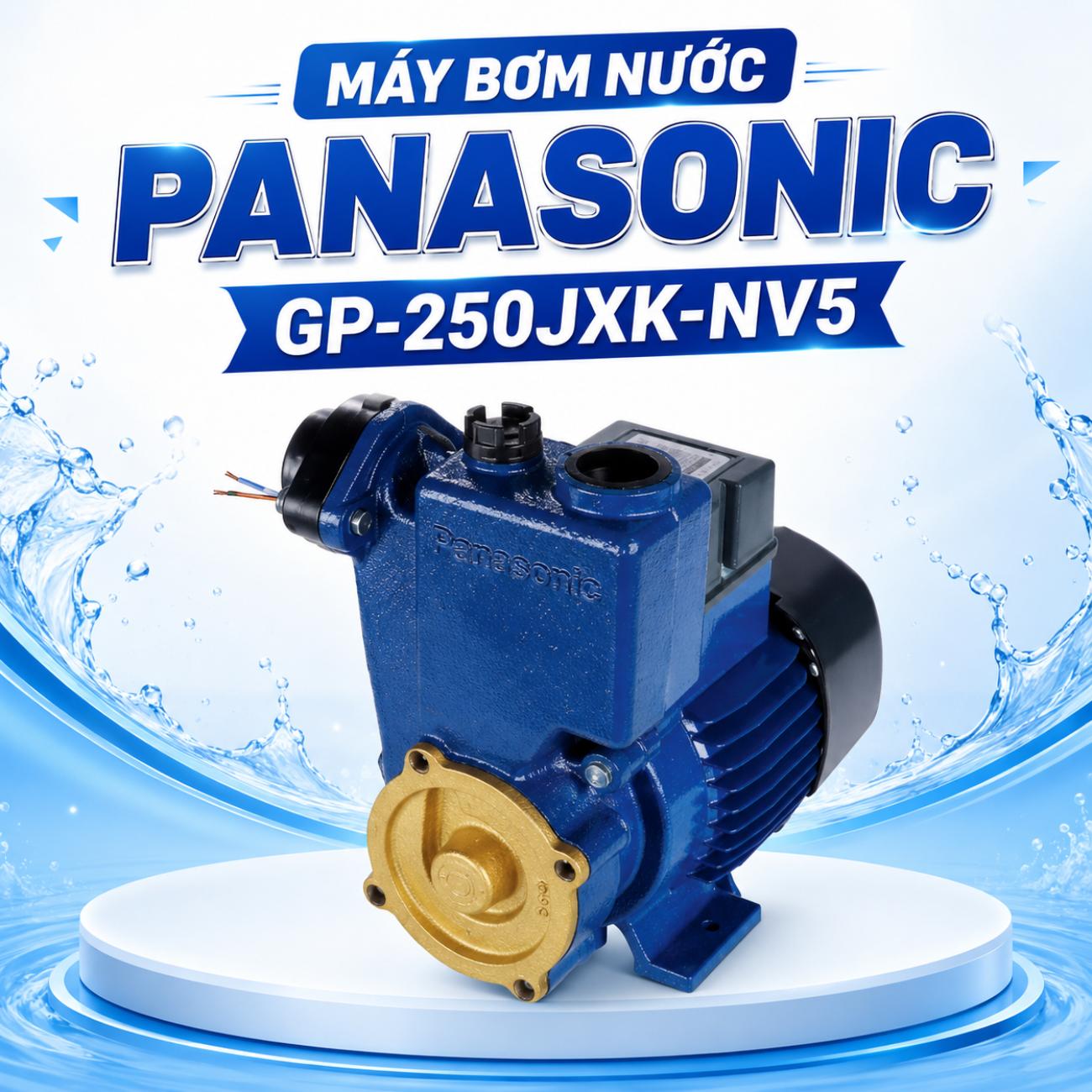 Máy bơm đẩy cao Panasonic GP-250JXK-NV5 250W lưu lượng 50 lít/phút