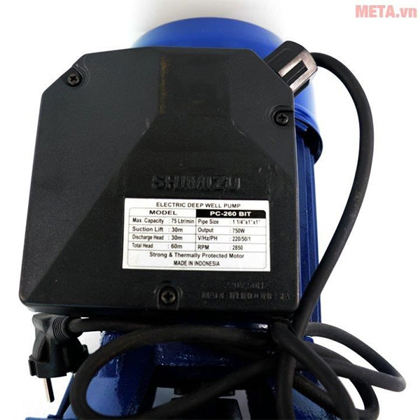 Máy bơm hút giếng Shimizu PC 260 750W (chưa kèm củ hút sâu)