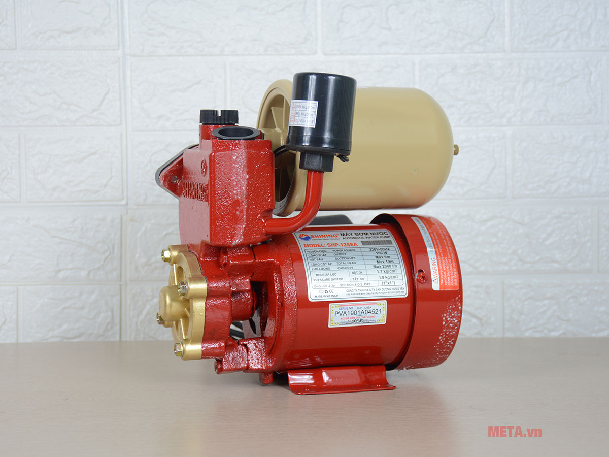 Máy bơm nước tăng áp tự động Shining SHP-128EA