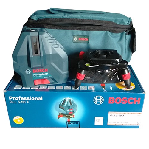 Máy cân mực laser Bosch GLL 5-50X 5 tia đỏ (0601063N80)