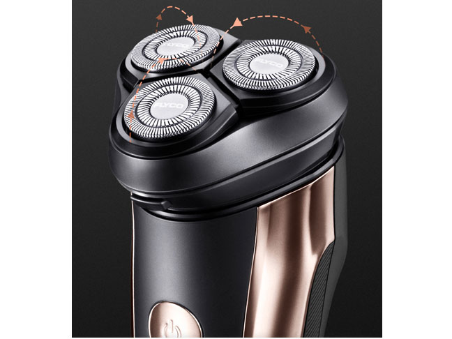 Máy cạo râu 3 lưỡi Flyco FS-317VN chống nước