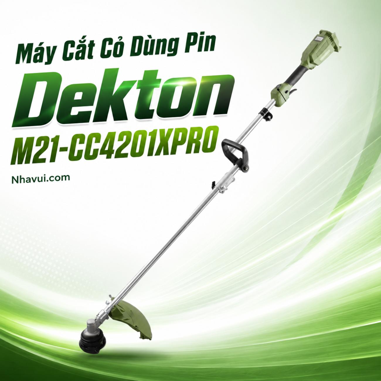 Máy cắt cỏ dùng pin Dekton M21-CC4201XPRO (Chưa Pin & Sạc)