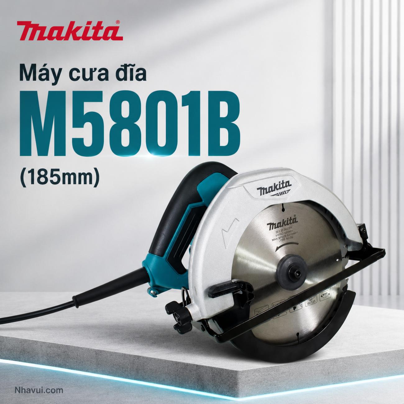 Máy Cưa Đĩa Makita M5801B 1050W Lưỡi Cưa 185mm