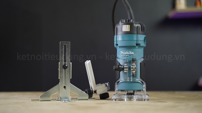 Máy đánh cạnh Makita M3700B 530W – cốt 6,35 mm, phay sâu 0–42 mm