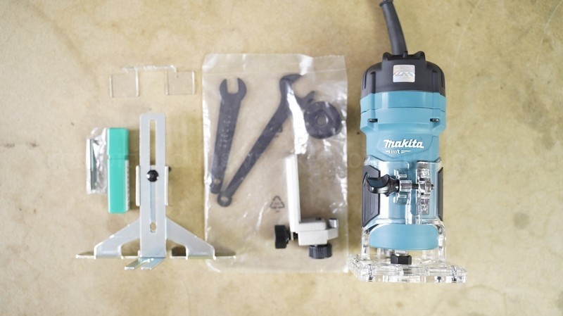 Máy đánh cạnh Makita M3700B 530W – cốt 6,35 mm, phay sâu 0–42 mm