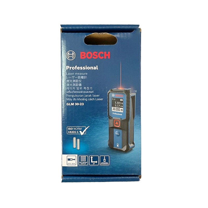 Máy đo khoảng cách laser Bosch GLM 30-23 0601072XK0 – đo 0,15–30 m