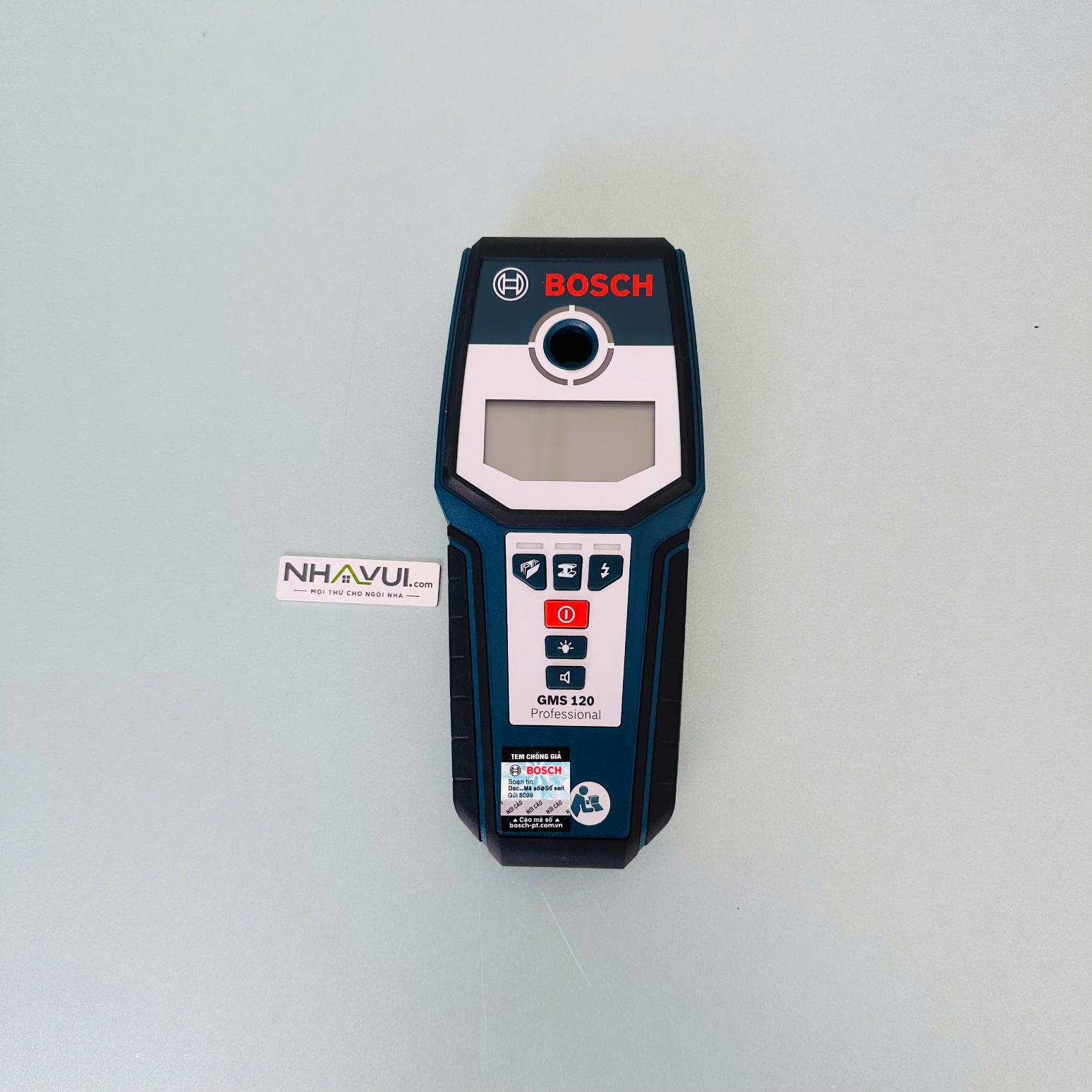 Máy dò kim loại đa năng Bosch GMS 120 Professional