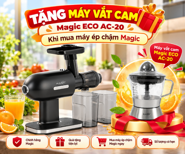 Máy ép chậm miệng rộng Magic Eco AC-139
