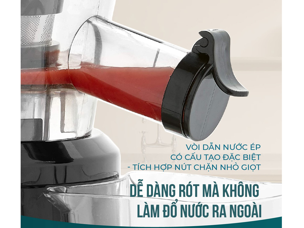 Máy ép chậm Princess Easy Fill 01.202047.01