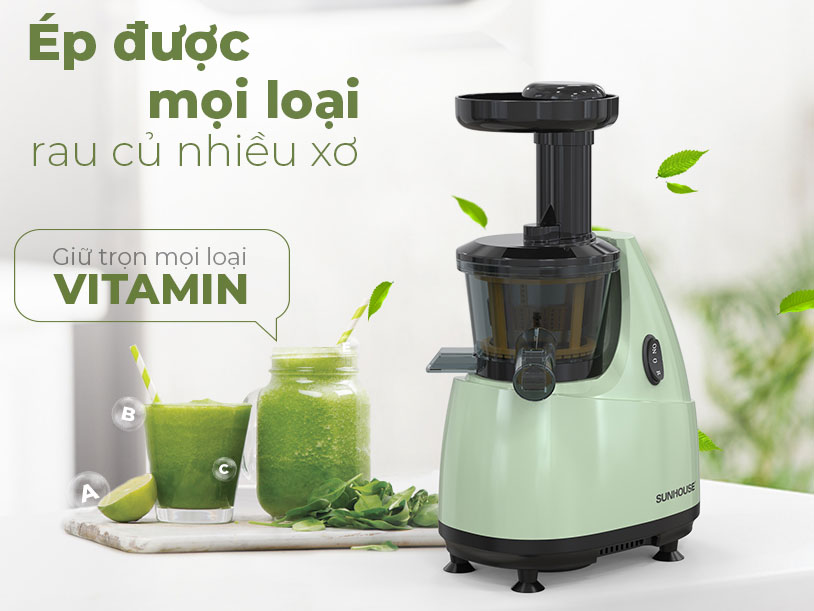 Máy ép chậm Sunhouse SHD5501