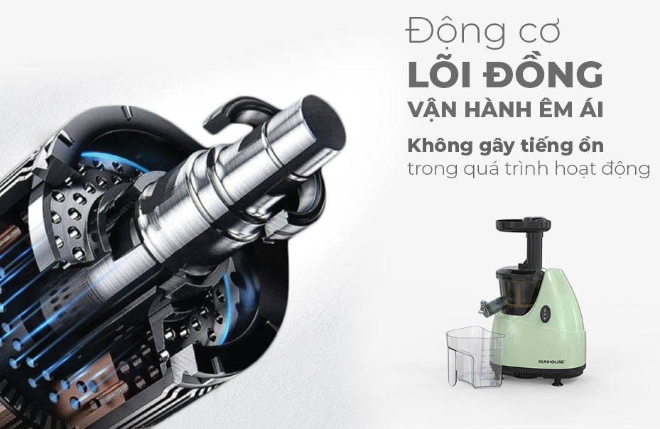 Máy ép chậm Sunhouse SHD5501