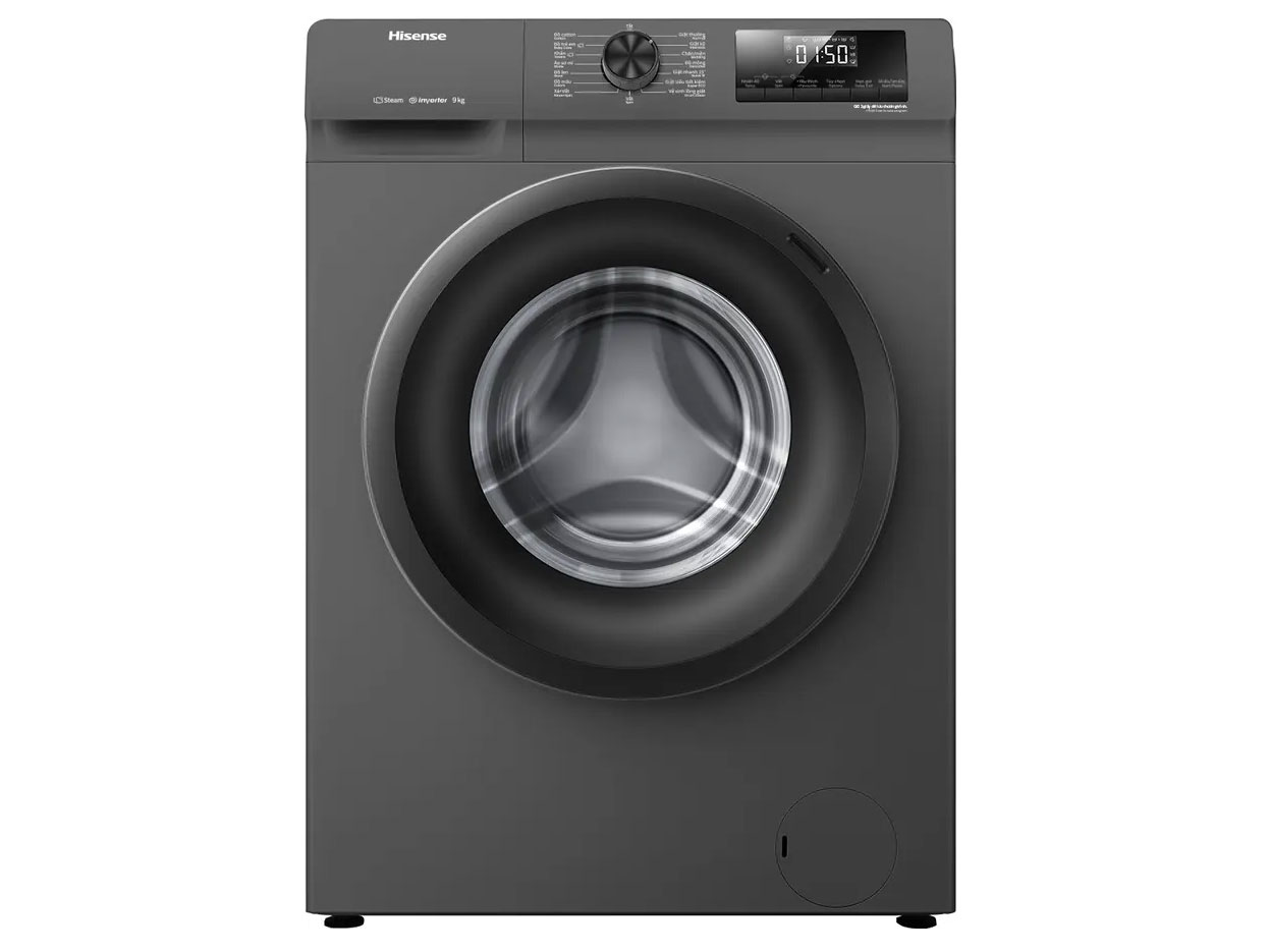 Máy giặt sấy Hisense Inverter WD90N1Y giặt 9kg sấy 6kg