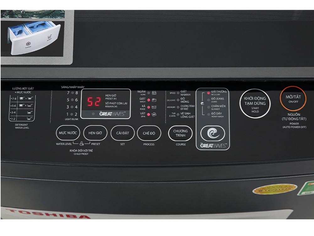 Máy giặt Toshiba 9kg AW-M1000FV(MK)