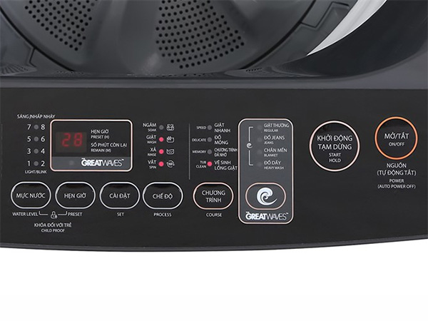 Máy giặt Toshiba Inverter 9kg AW-DK1000FV(KK)