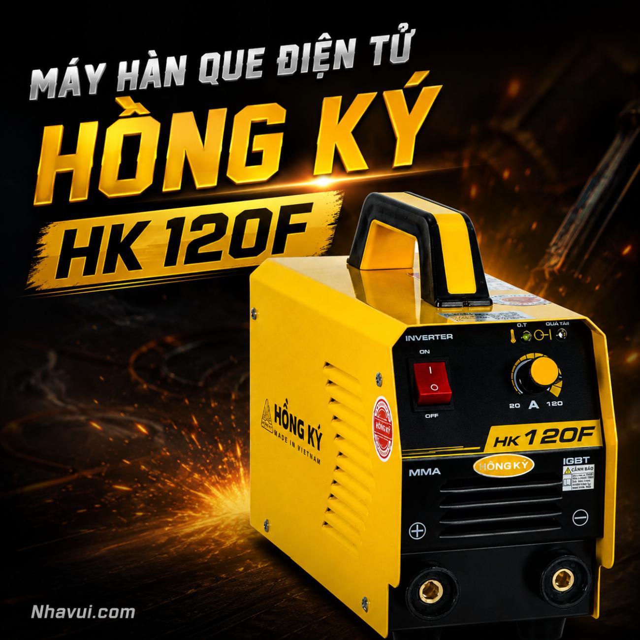Máy Hàn Điện Tử Hồng Ký HK 120F